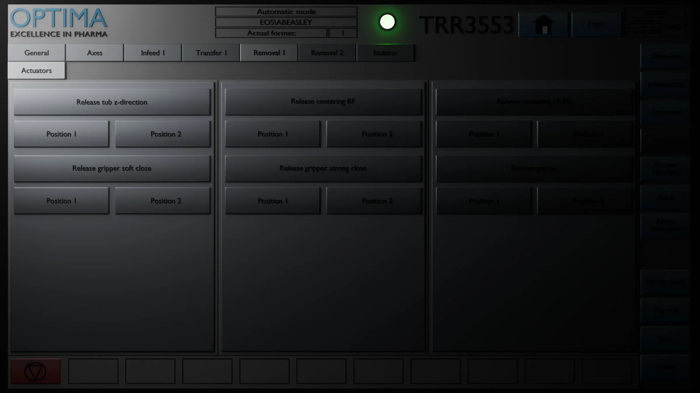 The rebuilt robot HMI, rendered in 3D